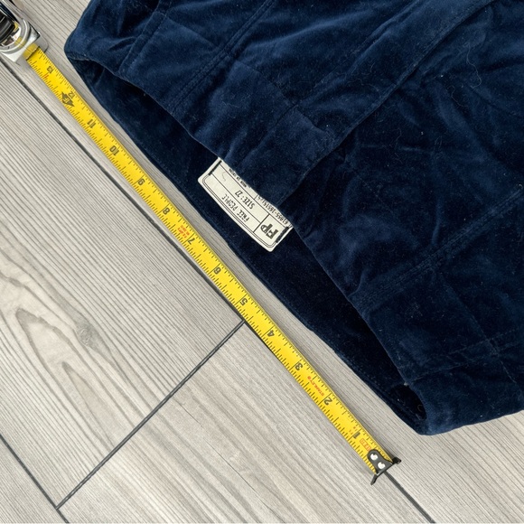 Free People Flare Leg Velvet Pants - Picture 6 of 9